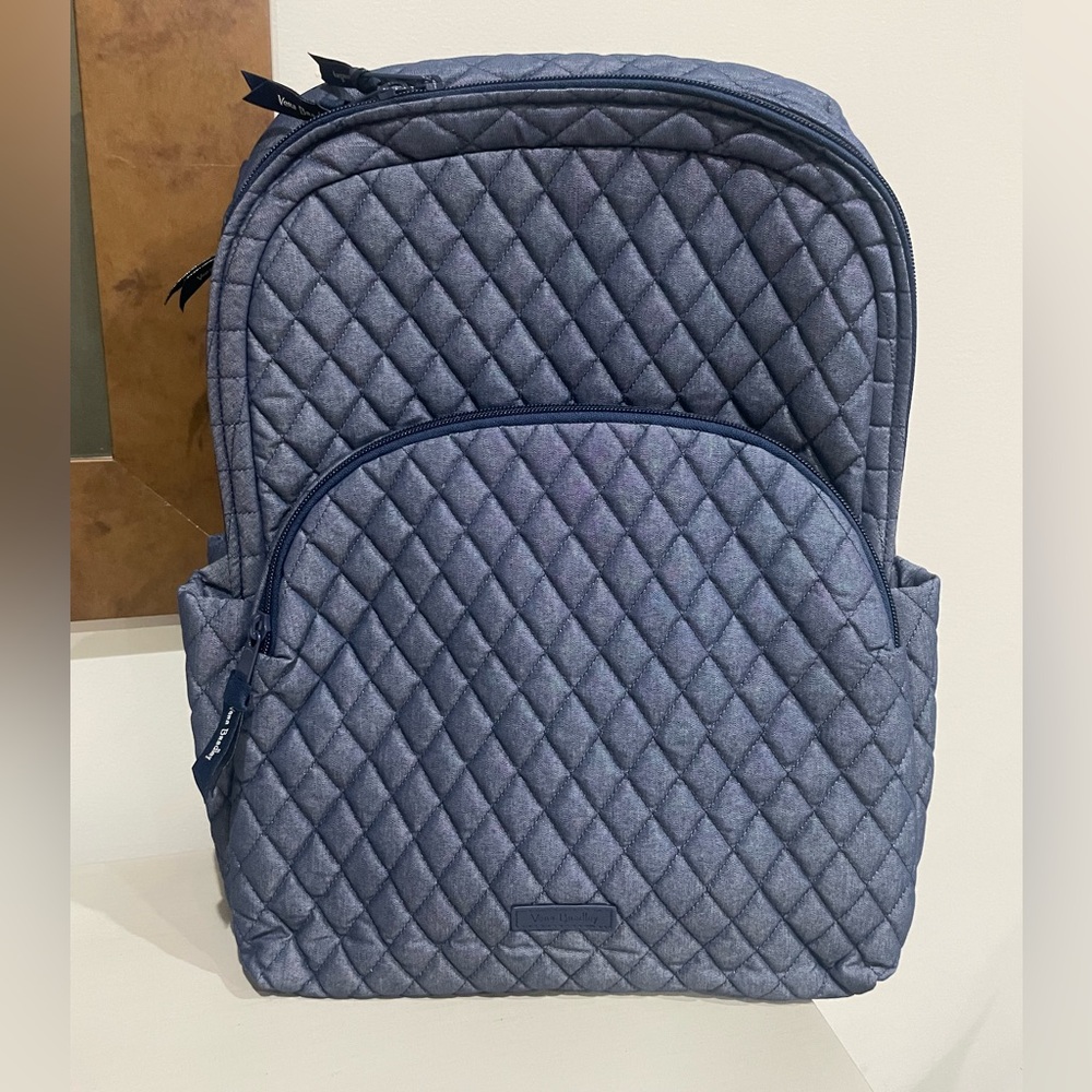 Vera Bradley large Backpack laptop backpack NEW